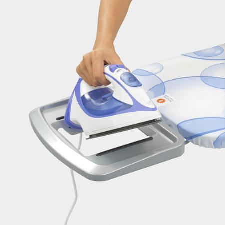 Brabantia Ironing Board B 124 x 38 cm for Steam Iron - Bubbles