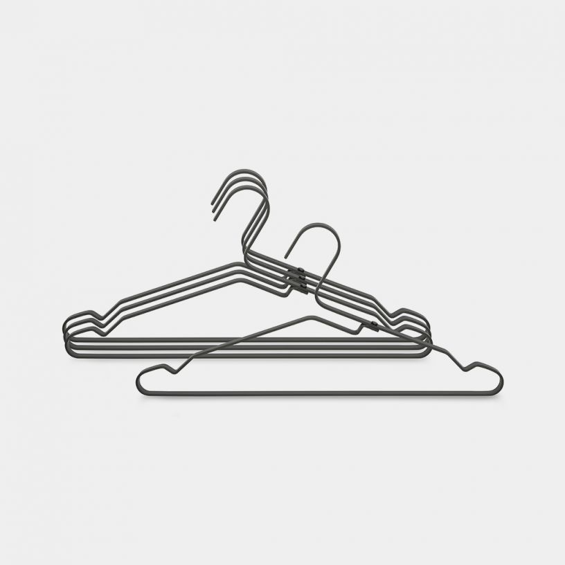 Brabantia Aluminum Clothes Hanger (Set of 4)