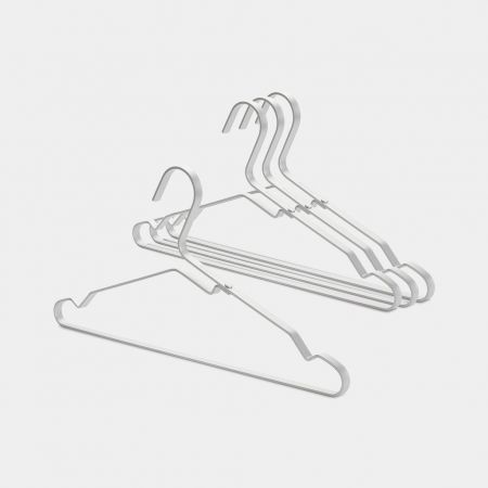 Brabantia Aluminum Clothes Hanger (Set of 4)