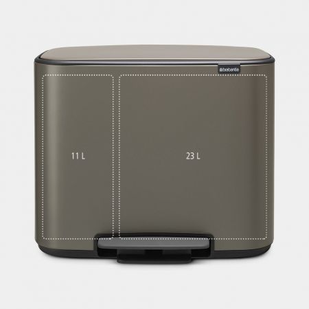 Brabantia Bo Pedal Bin 11+23L