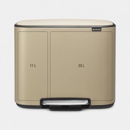 Brabantia Bo Pedal Bin 11+23L