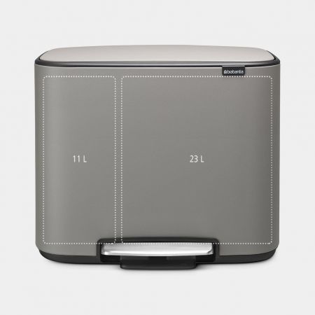 Brabantia Bo Pedal Bin 11+23L