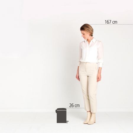Brabantia Pedal Bin Silent NewIcon 3L