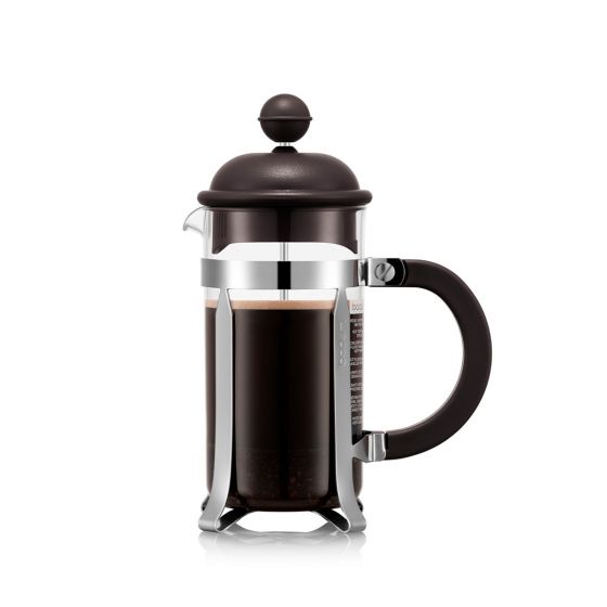 Bodum Caffettiera Coffee Maker with Plastic Lid, 3 cup, 12 oz