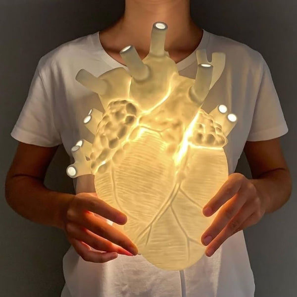 Seletti 'Heart Lamp' Porcelain Lamp