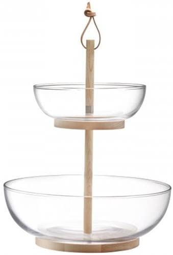 LSA Ivalo Bowl Set and Ash Stand dia: 22cm/32cm