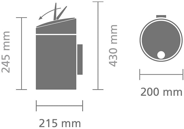Brabantia Slide Bin 5L