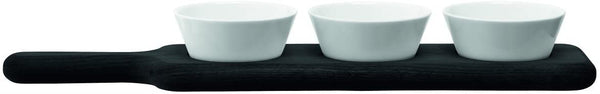 LSA Paddle Bowl Set & Black Beech Paddle L40cm