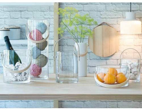 LSA Circle Bowl & Ash Handle Ø22m Clear
