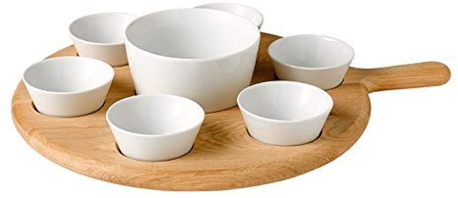 LSA Paddle Tapas Set and Oak Paddle L43cm