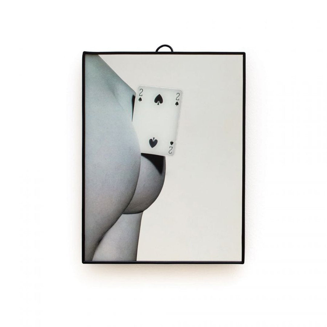 Seletti Mirror — Two of Spades (Small)