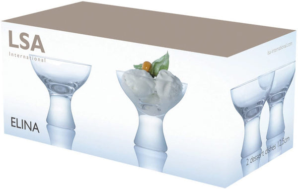 LSA Elina Dessert Dish 12.5cm (Set of 2)