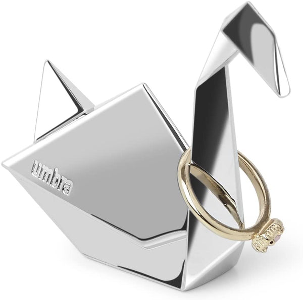 Umbra Origami Ring Holder Set Chrome