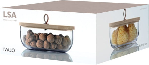 LSA Ivalo Container and Ash Lid H11cm