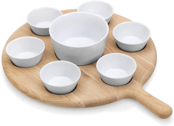 LSA Paddle Tapas Set and Oak Paddle L43cm