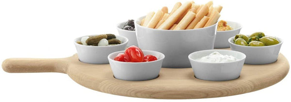LSA Paddle Tapas Set and Oak Paddle L43cm