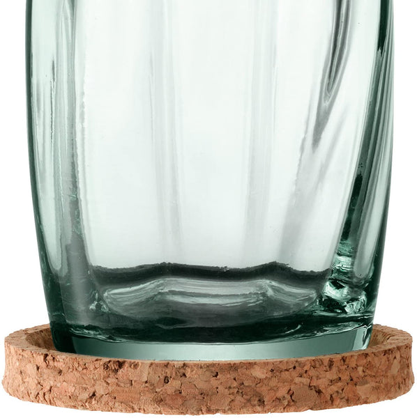 LSA Mia Oil / Vinegar Bottle & Cork Stopper & Base 390ml
