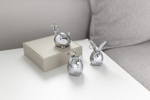 Umbra Squiggy Ring Holder Set Chrome