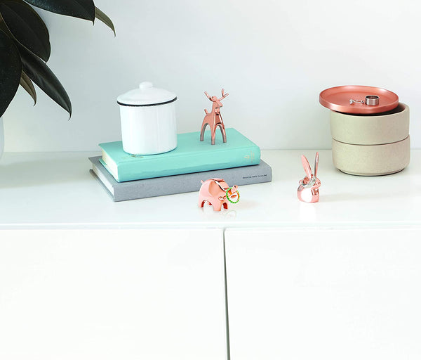 Umbra Anigram Ring Holder Set Copper