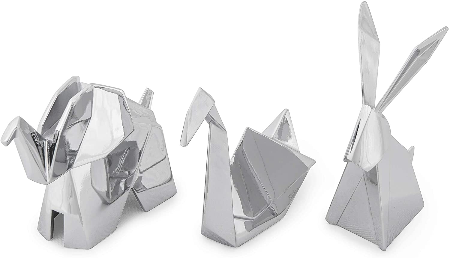 Umbra Origami Ring Holder Set Chrome