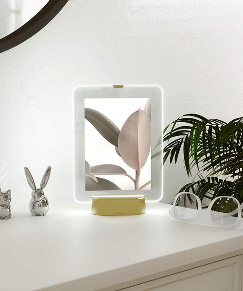 Umbra Glo Illuminated Glass Picture Frame 5x7
