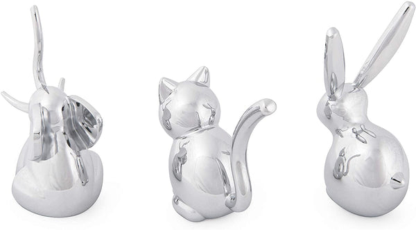 Umbra Zoola Ring Holder Set Chrome