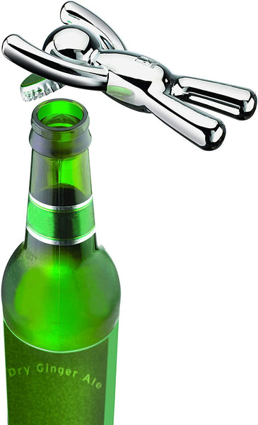 Umbra Buddy Opener + Corkscrew Set Chrome