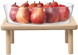 LSA Stilt Bowl & Ash Stand length:30cm