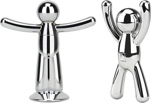 Umbra Buddy Opener + Corkscrew Set Chrome