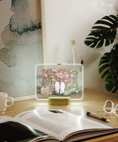 Umbra Glo Illuminated Glass Picture Frame 5x7