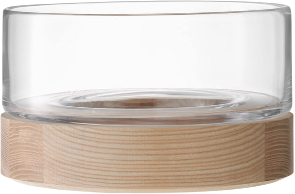 LSA Lotta Bowl and Ash Base 22cm