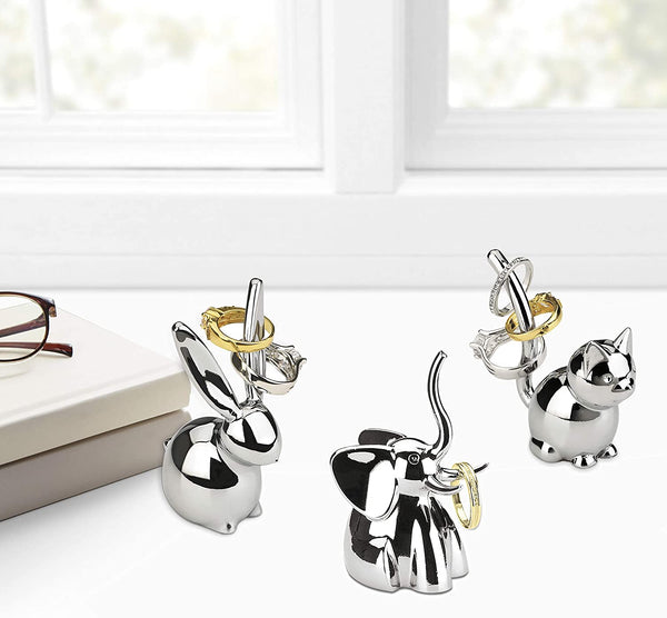 Umbra Zoola Ring Holder Set Chrome