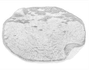 IVV Diamante' Cheese Plate 32cm Clear