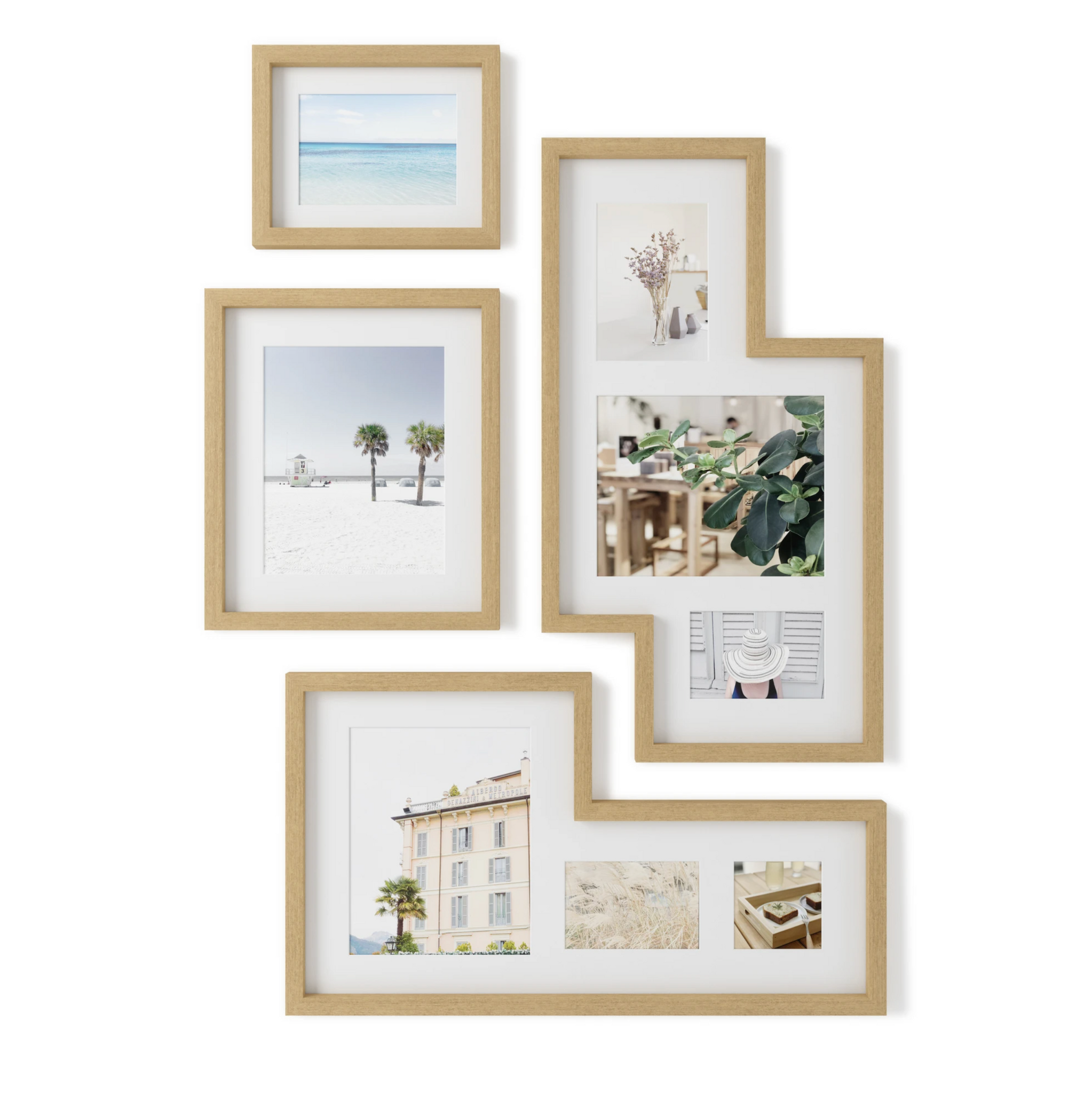 Umbra Mingle Gallery Picture Frame Natural Set of 4