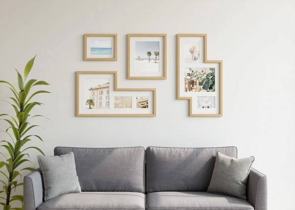 Umbra Mingle Gallery Picture Frame Natural Set of 4