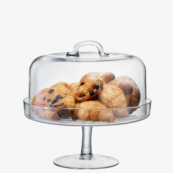 LSA Serve Cakestand & Dome dia:26.5cm