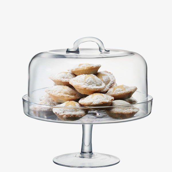 LSA Serve Cakestand & Dome dia:26.5cm