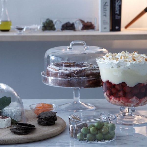 LSA Serve Cakestand & Dome dia:26.5cm