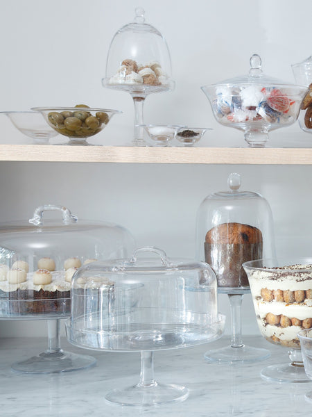 LSA Serve Cakestand & Dome dia:26.5cm