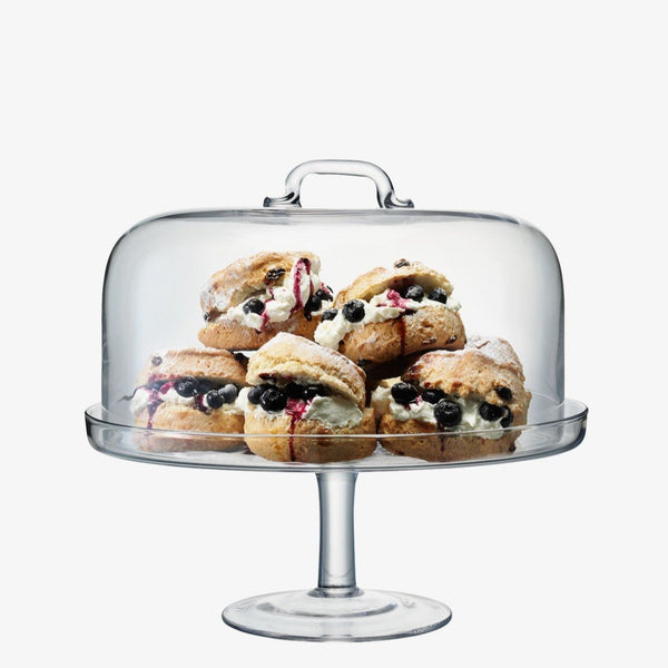 LSA Serve Cakestand & Dome dia:34.5cm