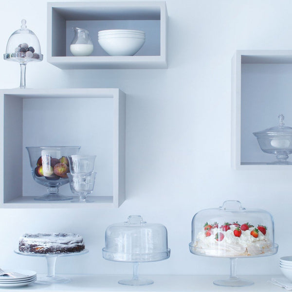 LSA Serve Cakestand & Dome dia:34.5cm