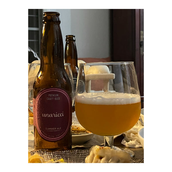 Una Ricci Craft Beer Summer Ale