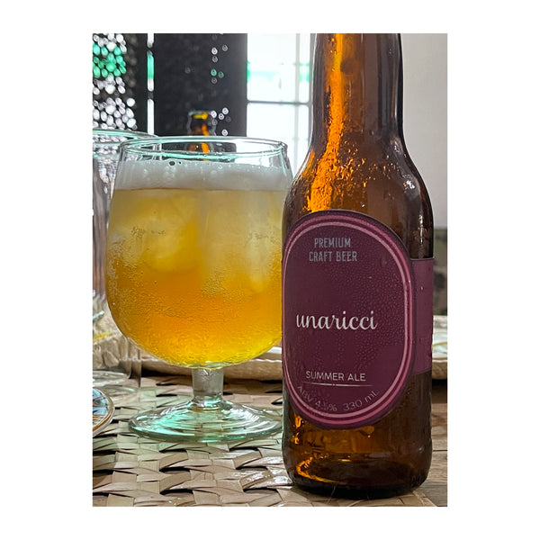 Una Ricci Craft Beer Summer Ale