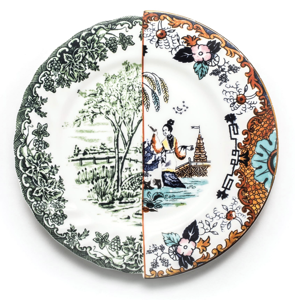 Seletti Hybrid Ipazia Dinner Plate