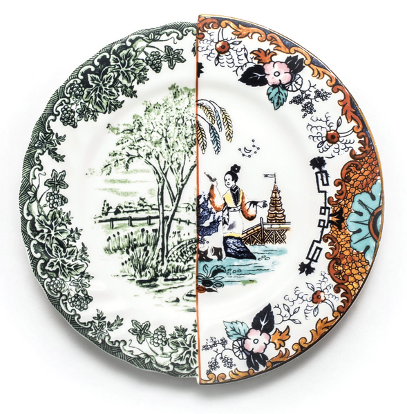 Seletti Hybrid Ipazia Dinner Plate