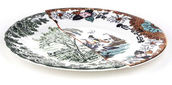 Seletti Hybrid Ipazia Dinner Plate