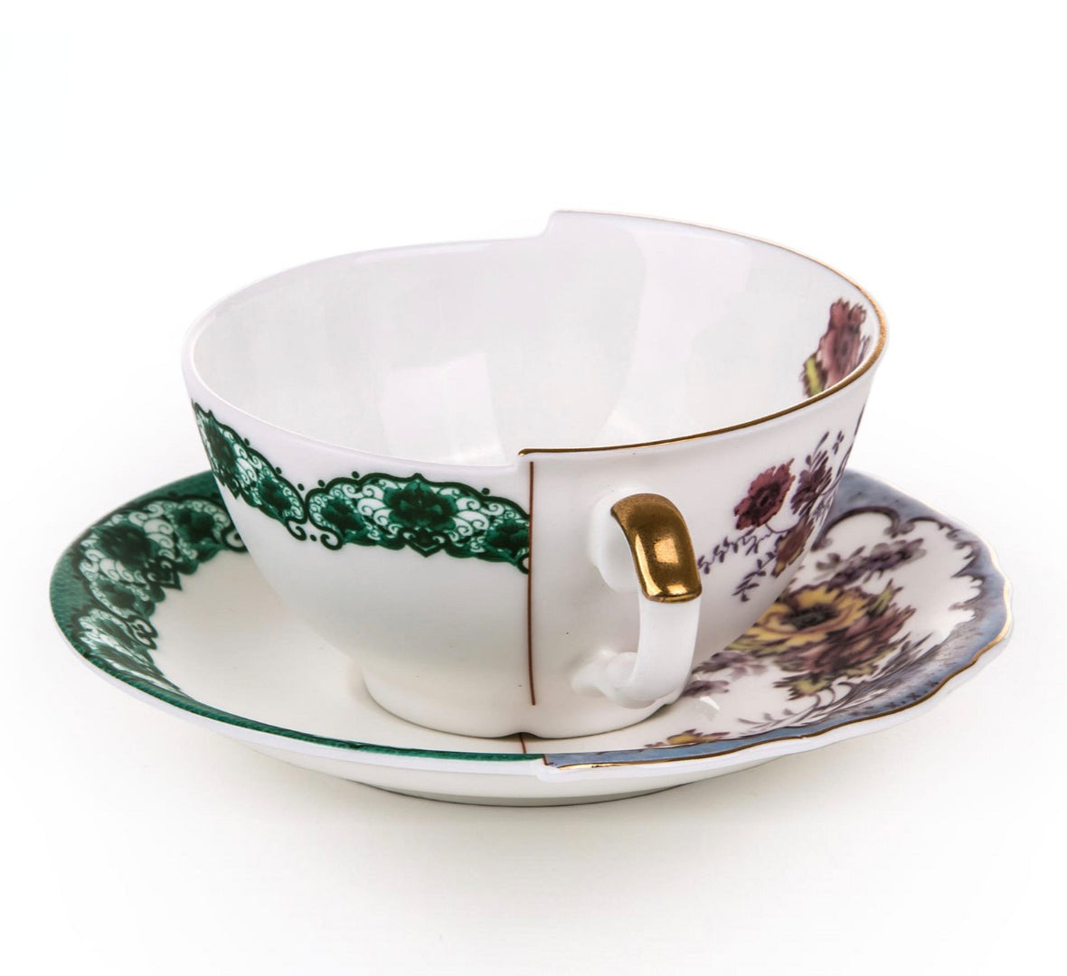 Seletti Hybrid Isidora Teacup and Saucer