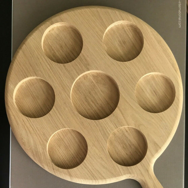 LSA Paddle Water / Wine Serving Set & Oak Paddle length: 40cm