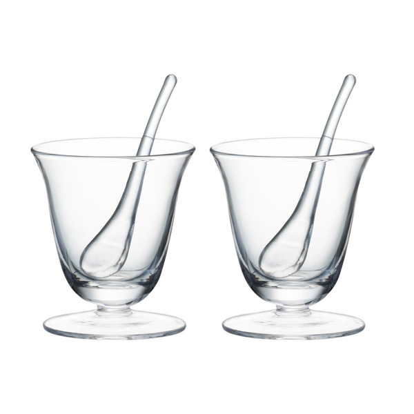 LSA Serve Condiment Pot & Scoop H8cm (Set of 2)