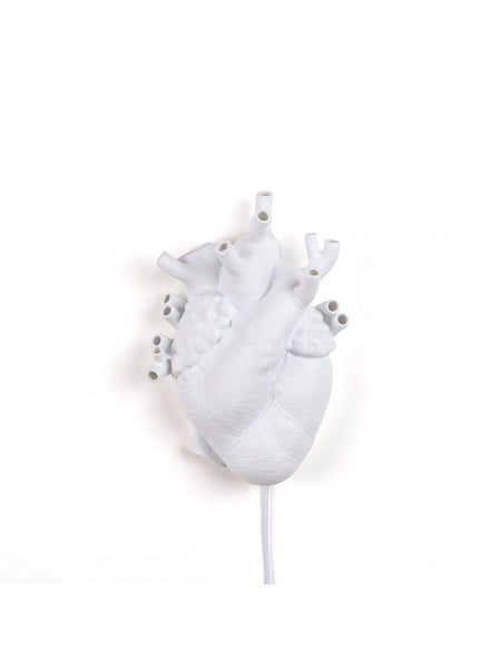 Seletti 'Heart Lamp' Porcelain Lamp